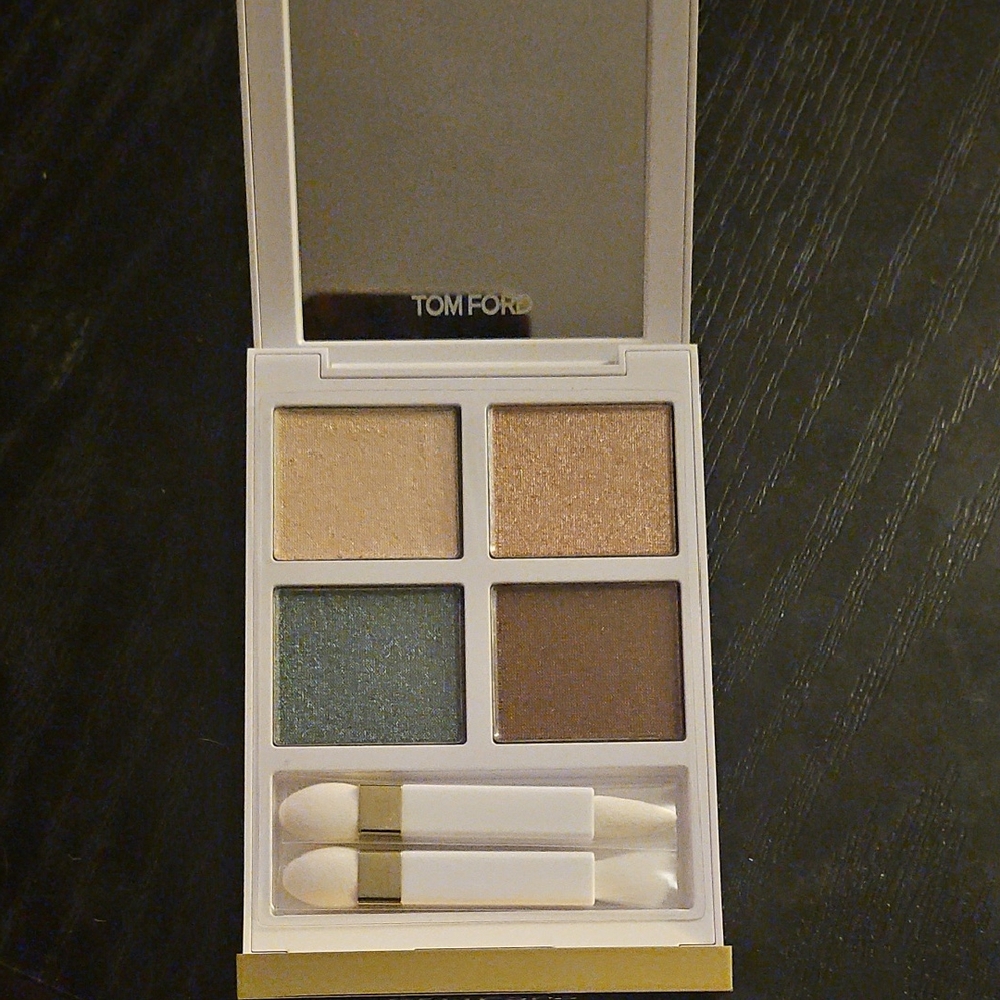 Tom Ford Eyeshadow Palette - 01 Emerald Dusk - Beige, Bronze, Teal, Cocoa
